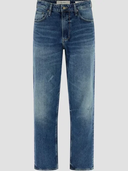 Прямі джинси GUESS синій
