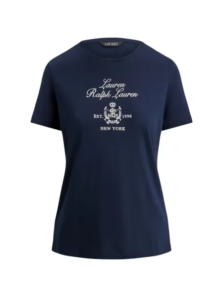 Scurt tricou Lauren Ralph Lauren cu imagine albastru
