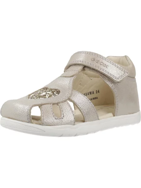 Sandały GEOX B SANDAL MACCHIA Złoty żółte