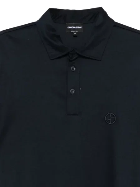 Pólóing Giorgio Armani autogrammal kék