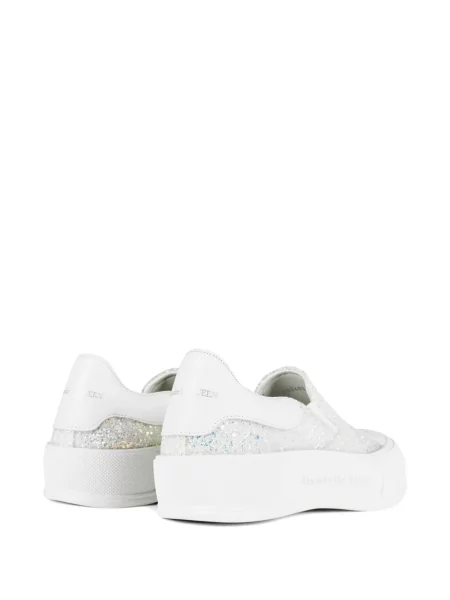 Slip on tenisky Alexander Mcqueen bílé