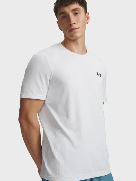 Бесшовная спортивная футболка Under Armour белая