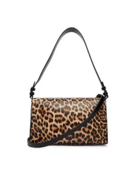 Liu Jo Torba za čez ramo Caliwen / svetlo / črna rjava