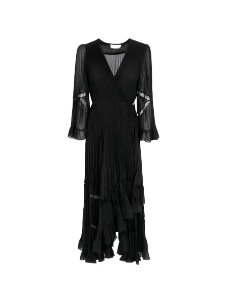 Rochie Twinset din dantelă negru