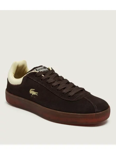Lacoste BASESHOT sportcipő férfi velúr barna