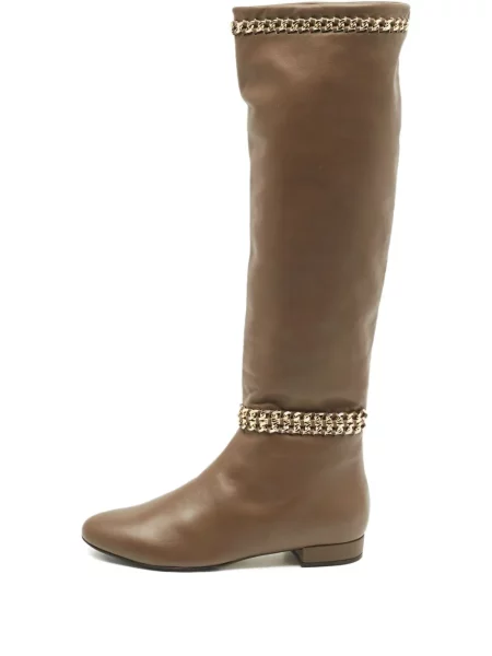 Botine Le Silla din piele maro