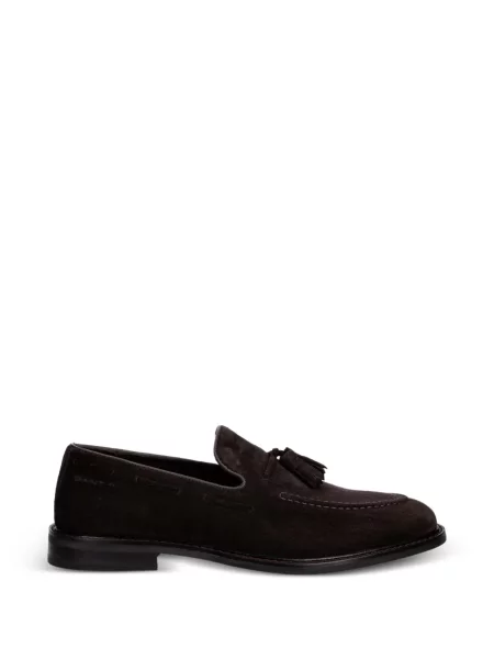 Szarvasbőr loafer Gant barna