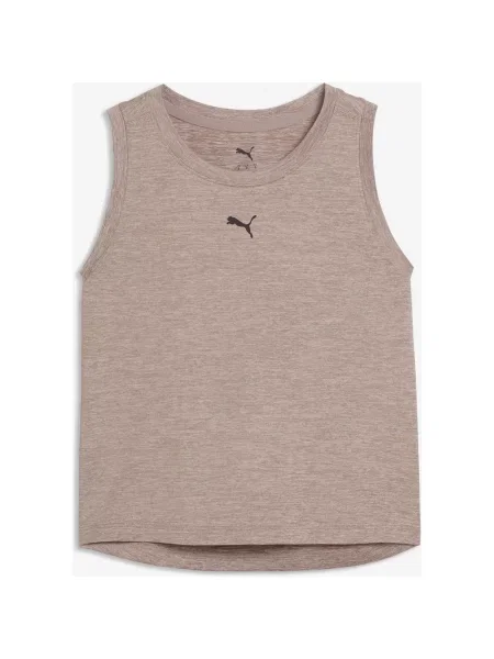 Koszulka na ramiączkach Puma Cloudspun XS brązowa