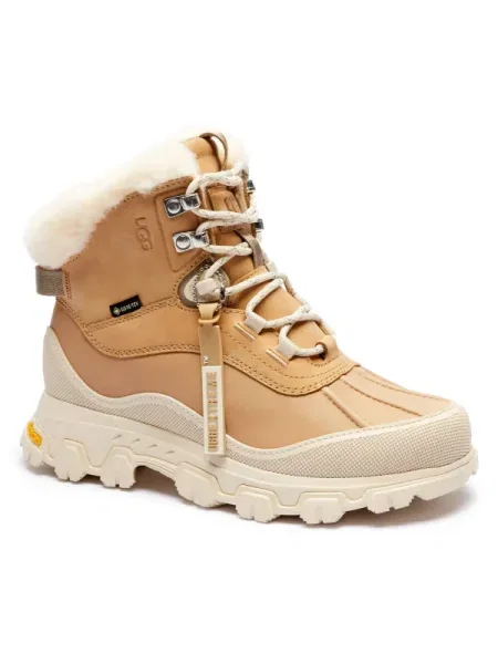 UGG bocanci de piele Adirondack Meridian Hiker maro bej