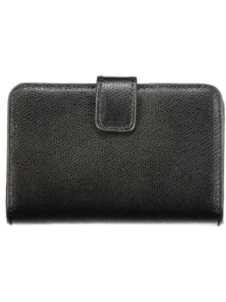 Usnjena denarnica Furla črna