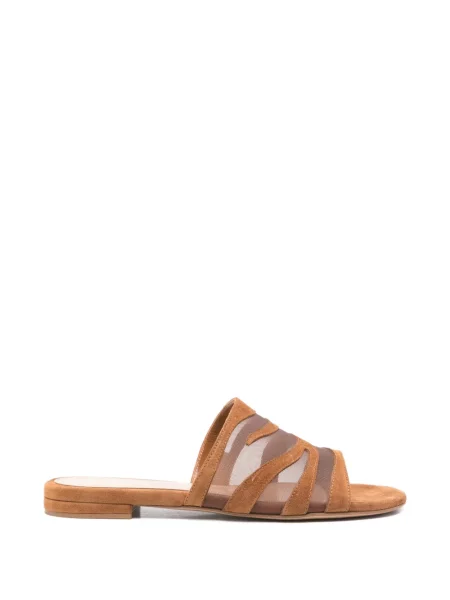 Chiloți Gianvito Rossi fără toc slip-on maro