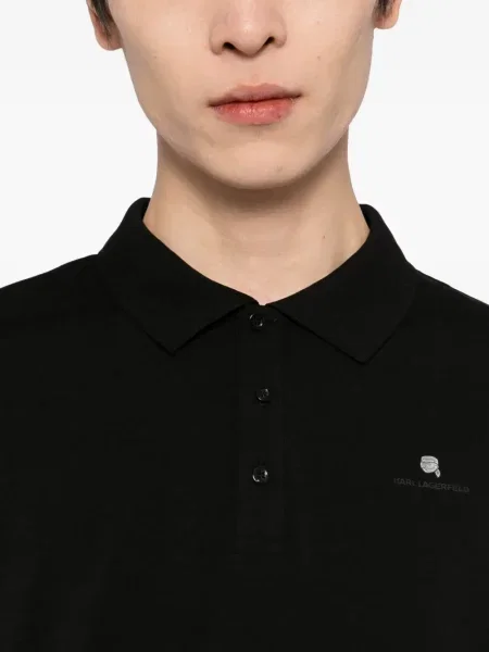 Polo Karl Lagerfeld negru