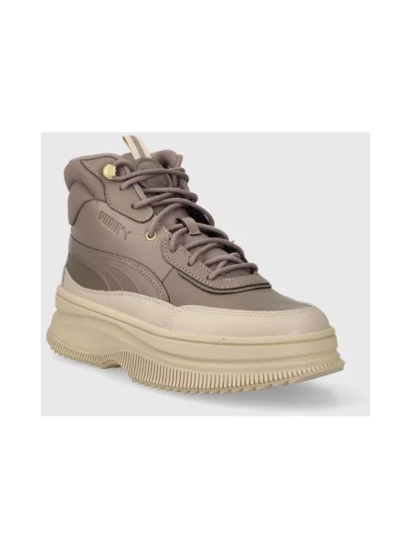 Sneakersy Puma brązowe