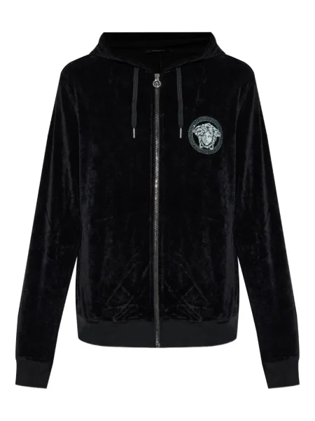 Hanorac cu glugă Versace negru