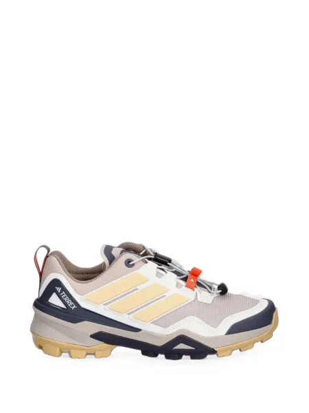 Trčanje remenčić hlače Adidas s cvjetnim printom smeđa