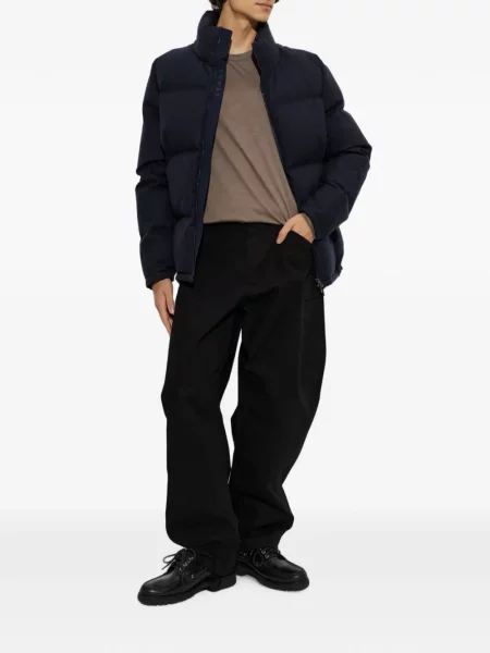 Lung tricou Sease de lână maro