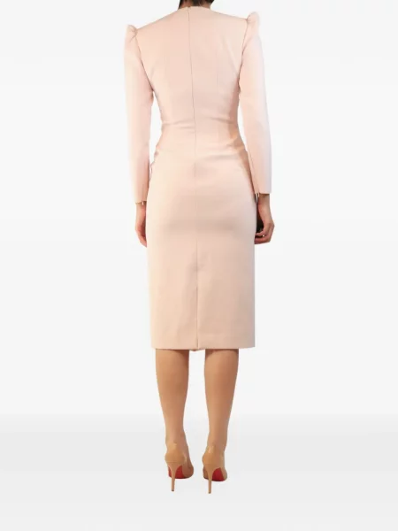 Lung rochie midi Jenny Packham roz