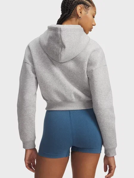 Флисовое худи Under Armour серое
