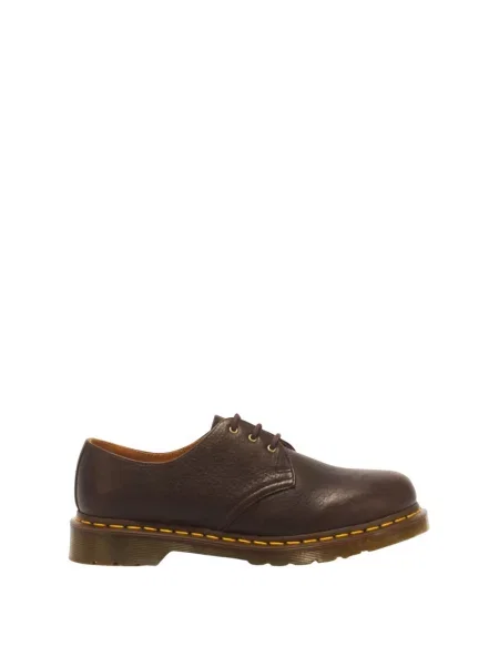 Półbuty Dr. Martens skórzane brązowe