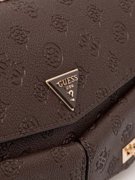 Кожаная сумка Guess