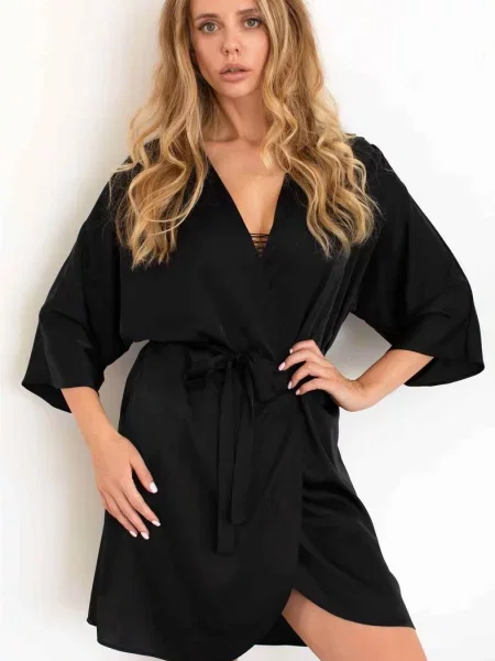 Халат Kleo черный