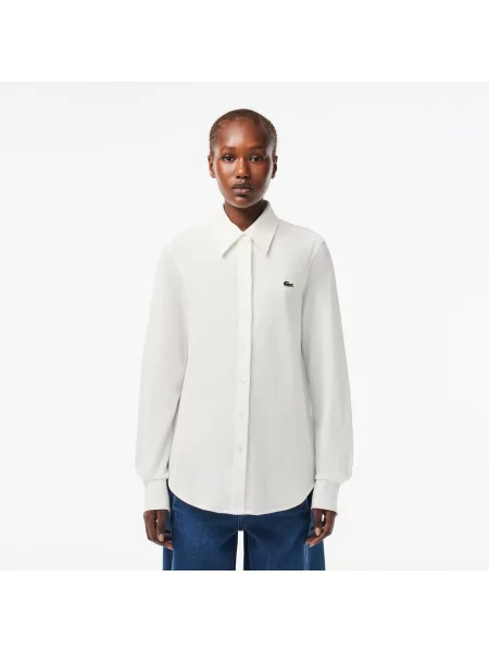 Lacoste сорочка Regular Fit біла