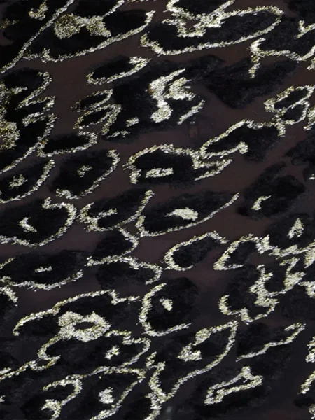 Rochie mini Roberto Cavalli cu model leopard din dantelă de costum negru
