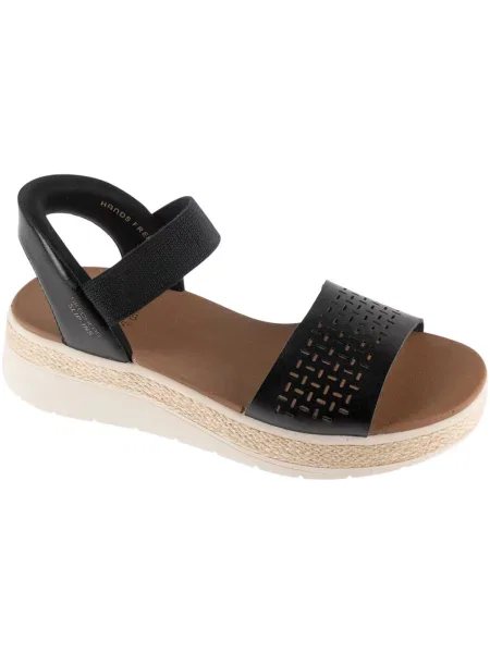 Sandále Skechers čierna