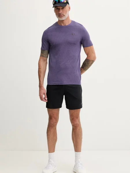 Pánske tréninkové šortky Under Armour Vanish Woven Shorts black/castlerock čierna
