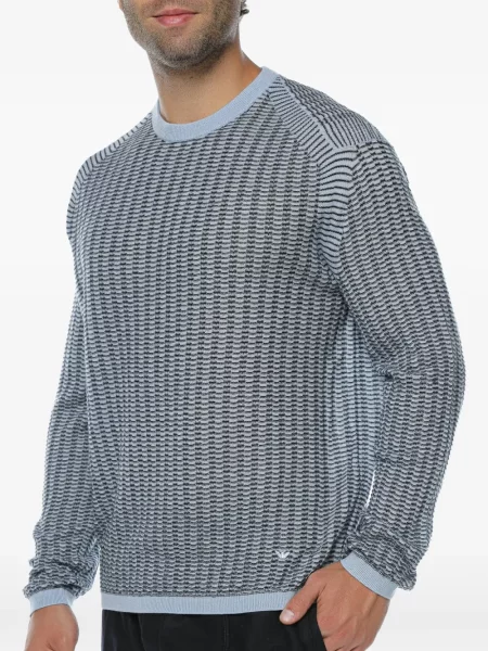 Pulover Emporio Armani albastru