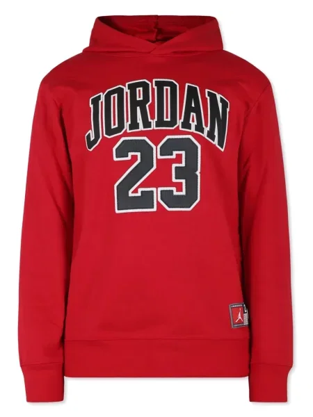 Bluza z kapturem dziecięca Jordan czerwona