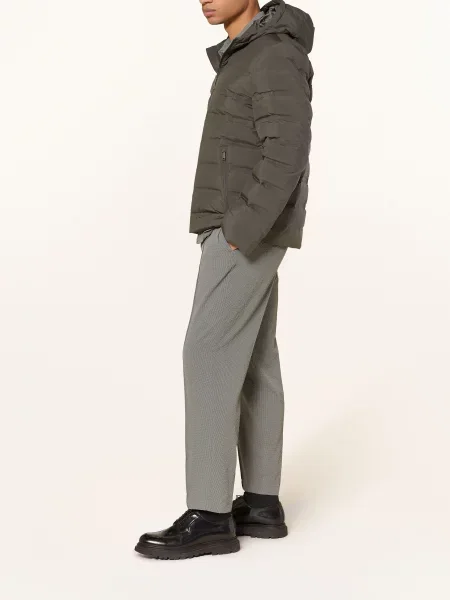 Calvin Klein Péřová Bunda khaki zelená