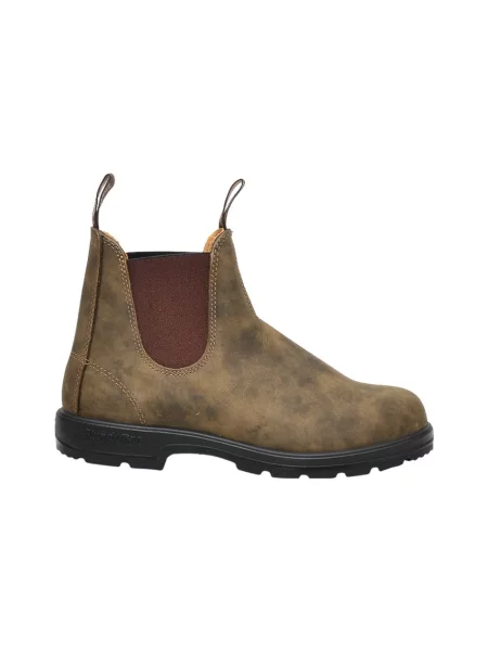 Botki Blundstone skórzane brązowe