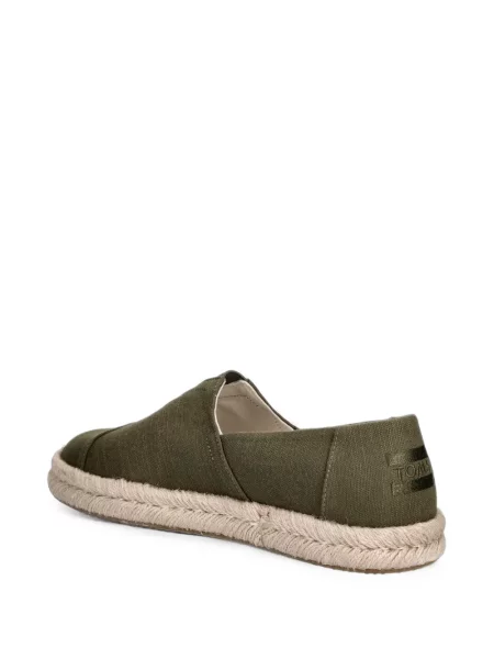 Espadrile Toms țesuți verde