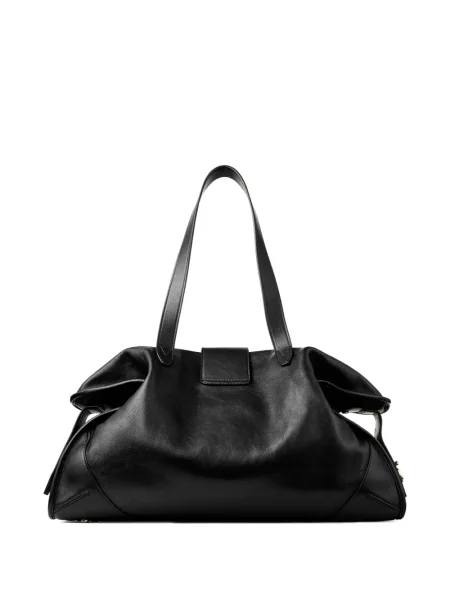 Geanta de piele Jimmy Choo din piele negru