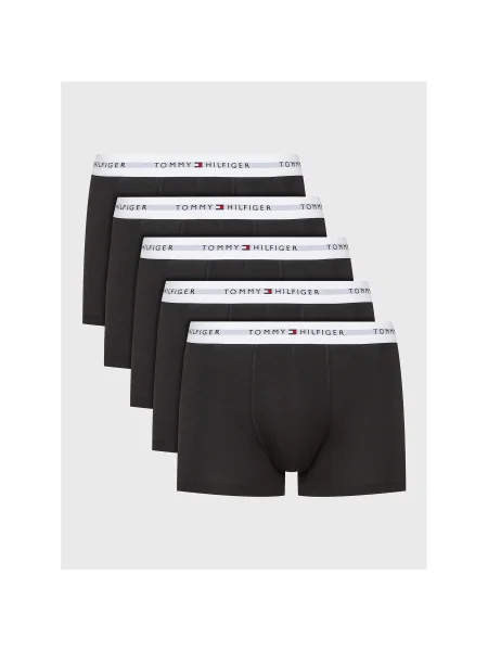 Boxeralsó Tommy Hilfiger Trunk 3 pár black/black/black/black/black. Méret: M fekete