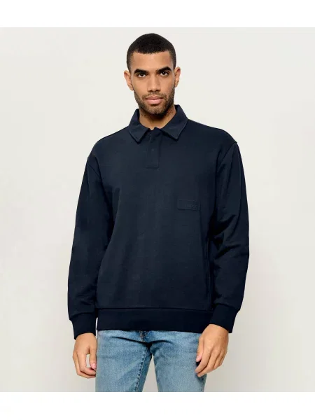 Tricou Boss Green albastru