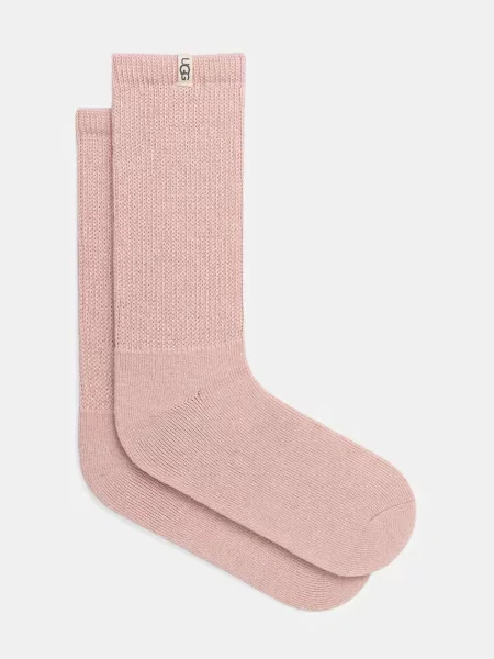 UGG șosete din amestec de lână roz