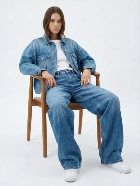 Джинсова куртка LTB Jeans блакитний
