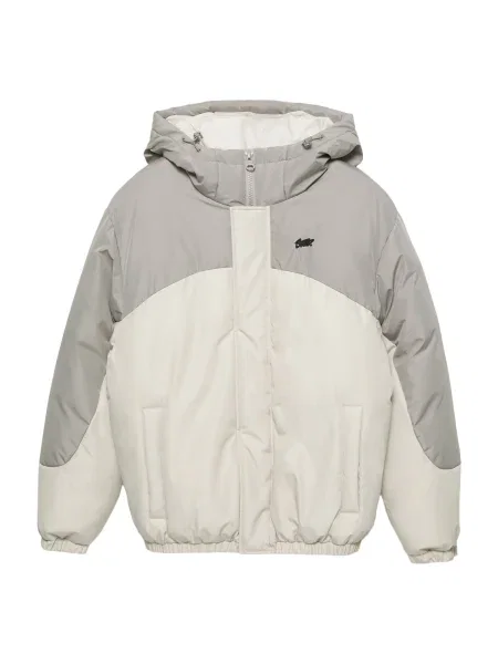 Pull&Bear Geacă de primăvară-toamnă ecru gri