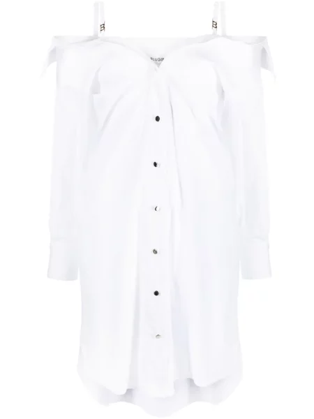 Sukienka koszulowa Blugirl garniturowa biała