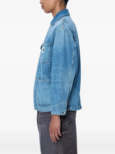 Geacă de blugi Carhartt Wip albastru