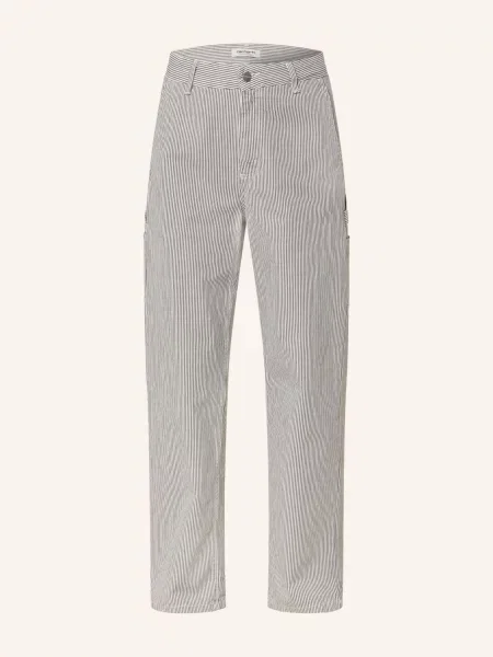 Carhartt Wip Široké Džíny Mercer mercer stripe graphite / wax