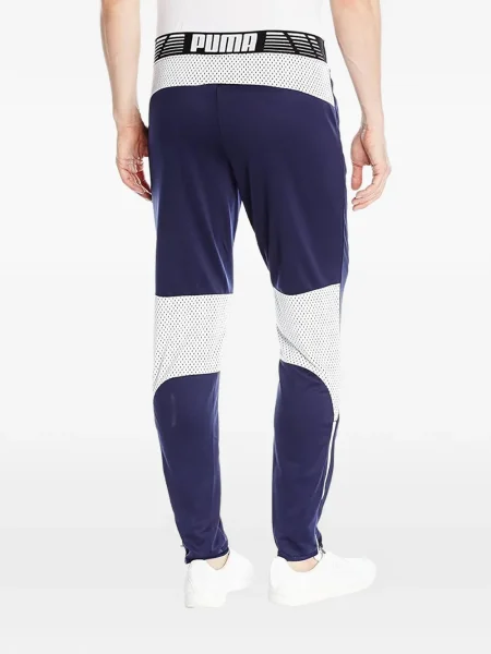 Pantaloni Puma alergare albastru