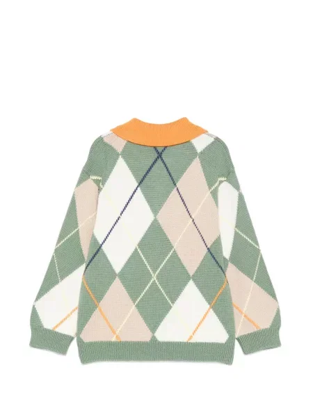 Sweter dziecięcy Fendi zielony