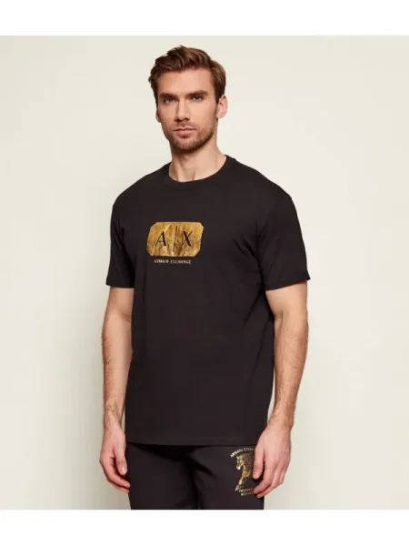 Armani Exchange Tricou | regular fit negru