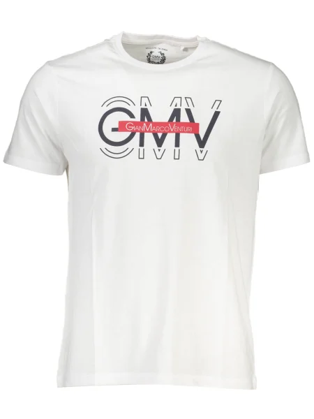 Tricou Gian Marco Venturi scurt alb