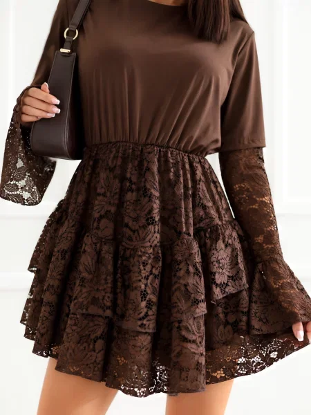 Kombinezon Italy Moda smeđa