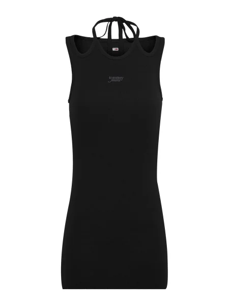 Tommy Jeans rochie mini mulata negru