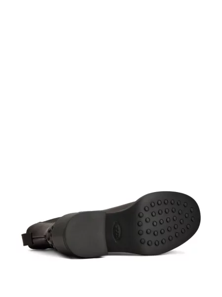 Botine chelsea Tod's din piele roșu